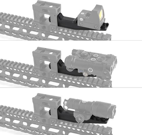 السكك الحديدية الممتدة للتركيب على حامل النقطة الحمراء، ملحقات Airsoft السكك الحديدية الأمامية للتركيب على النقطة الحمراء لـ PEQ/NGAL in Kuwait