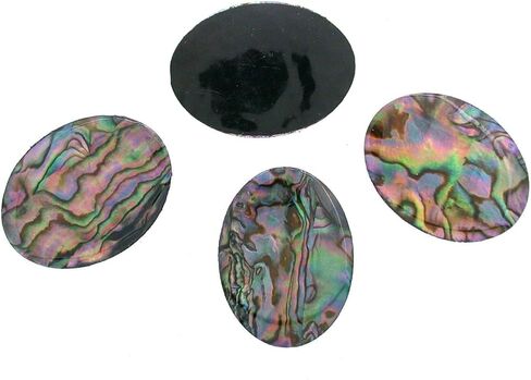 ONE 40x30 40mm x 30mm Resinated Abalone Cabochon Cab Gem Gemstone EBS9490/42425 in Saudi Arabia