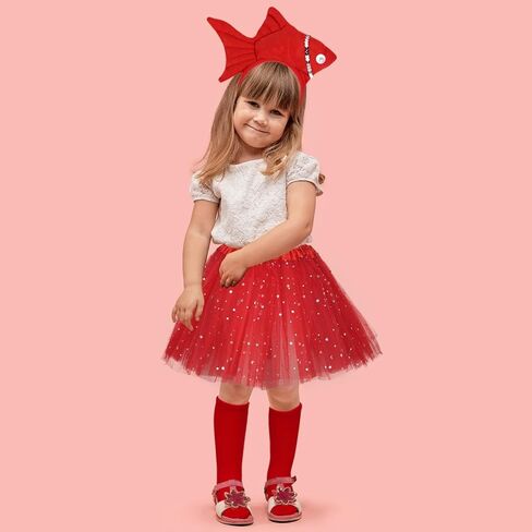 Goldfish Cosplay Outfit Including Goldfish Headband with Bow Tie for World Book Day Birthday Dress Up Supplies ﻿ in Saudi Arabia