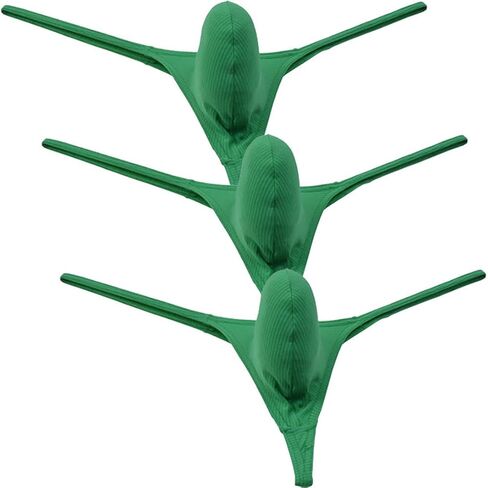 رجل ميني بكيني كفاف الحقيبة g-سلسلة ثونغ الملابس الداخلية رقيقة الحرير الجليد T-الظهر مايكرو السروال صغير الخصر شير Tangas in Kuwait