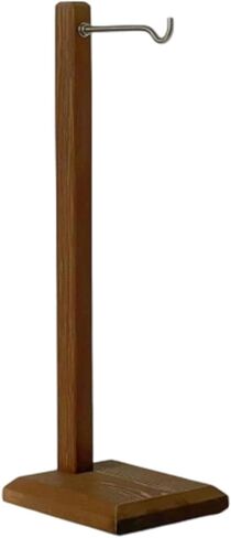 حامل مجوهرات على شكل رنين الرياح مع قاعدة مسطحة مزخرفة وحامل عرض على شكل Windchime لسطح المنضدة المنزلية، بني in Kuwait