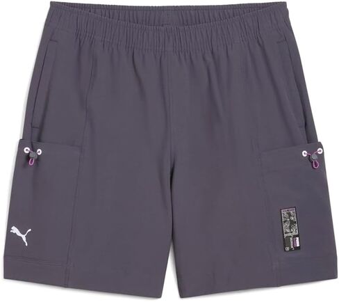 PUMA Mens Seasons 7 Inch Trail High Waisted Shorts Casual Bottoms Casual - Grey in Saudi Arabia