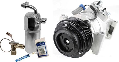 Replacement A/C Compressor Kit Compatible with GMC Savana 4500 2009 6.6L V8 Diesel (Without Rear A/C) in Saudi Arabia