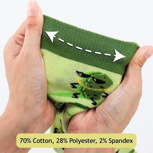 Pickle Novelty Crew Socks – Big Dill Funny Design – Green Striped Pattern – 2 Pairs in Mason Jar Packaging – Easter Basket Filler Gift for Adults in Kuwait