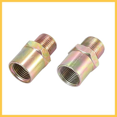 Universal Car Aluminum Alloy Oil Filter Cooler Sandwich Thread Plate Adapter Oil Cooler Kit Silver Tone M20x1.5 1/8 NPT Auto Replacement Parts in Saudi Arabia