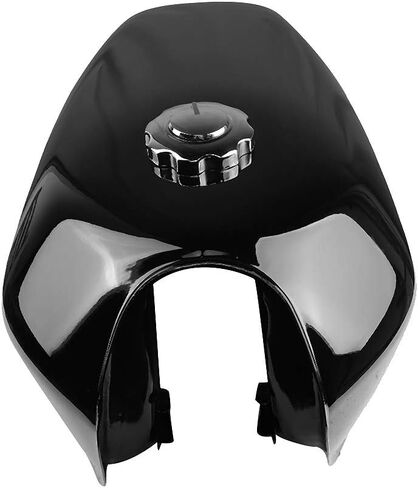 Motorcycles Fuel ,Universal Bright Black Retro Fuel Gas with Cover Switch Compatible for CG125, LIANGLIDE7SOXD9YZNA in Saudi Arabia