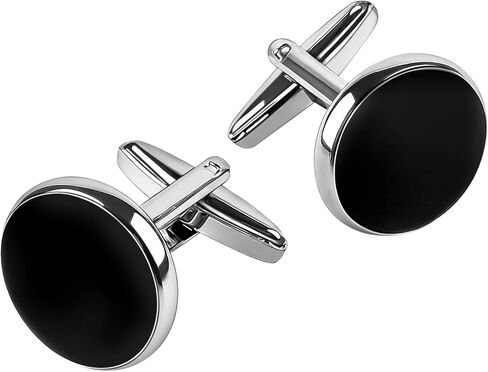 Men's Cufflinks, Premium Metal Tuxedo Accessories for Business Shirts, Formal Events & Gift Giving in Kuwait