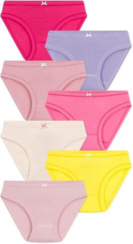 Petit Bateau Pack of 7 children's plain cotton panties SIZES 2-14 YEARS in Saudi Arabia