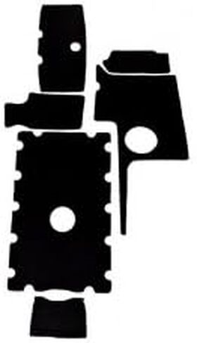 BlackTip Jetsports Int. Traction Mats Compatible with Yamaha AR 230 HO/SR230 HO/232 Ltd/SX230/HO 07-09 (Yellow) in Saudi Arabia