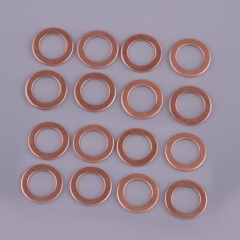 16Pcs Crankcase Copper Washer Oil Drain Gasket 5812232 Compatible for Polaris RZR Ranger Sportsman ACE in Kuwait