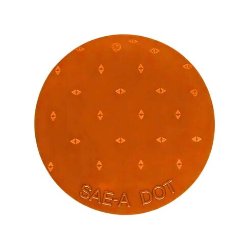 REFLECTIVE SOLUTIONS - V32 Reflective Tape - 3" Circle Red Reflector Tape - 50 Pack - DOT-C2 and SAE Certified Heavy Duty Reflective Stickers - High Reflective Tape for Cars, Trailers and Bicycles in Saudi Arabia