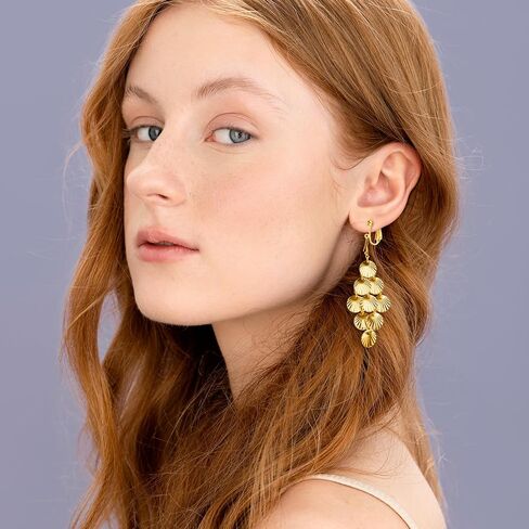 32 Pieces Earring Converters Pierced to Clip, Non-Pierced Earring Clips with Silicone Earrings Pads for None Pierced Ear in Saudi Arabia