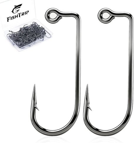 خطاف تهزهز 90 درجة من FishTrip لصيد السمك من أبردين خطاف طويل لربط الذبابة في المياه العذبة والمياه المالحة in Kuwait