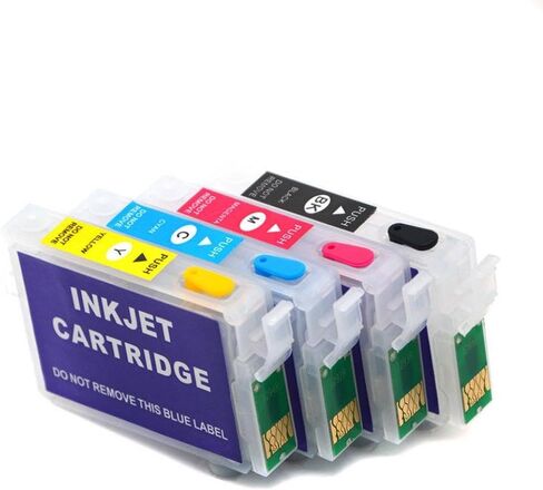 Compatible Ink Cartridge with Auto Reset Chip Works with Stylus D4450 DX5050 DX6000 DX6050 DX7400 DX7450 DX8400 DX8450 DX9400 DX9400F Universal Fit Third Party Replacement in Saudi Arabia