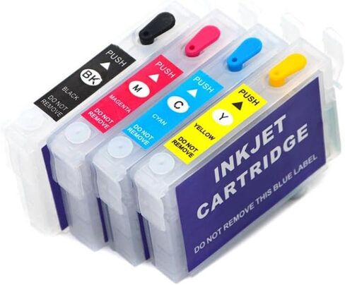 Compatible Ink Cartridge with Auto Reset Chip Works with Stylus D4450 DX5050 DX6000 DX6050 DX7400 DX7450 DX8400 DX8450 DX9400 DX9400F Universal Fit Third Party Replacement in Saudi Arabia