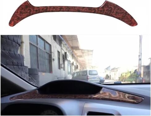 ملصق شريط زخرفي لقياس لوحة القيادة ABS لسيارة Honda Civic من الجيل الثامن (2004-2009) ملحق داخلي، نمط عقيق LHD in Kuwait