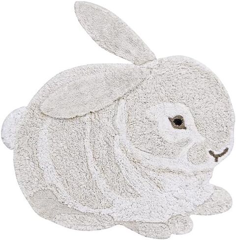 Lorena Canals Washable Rug Rabbit Bedroom Handmade Rug 130 x 135 cm in Kuwait