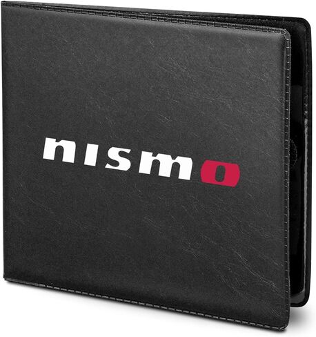 صورة iPick مصنوعة لتسجيل التأمين على السيارات من Nissan NISMO، محفظة حامل بطاقة المستندات البلاستيكية السوداء in Saudi Arabia