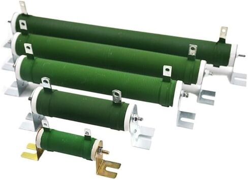 20w 25w 30w porcelain tube resistor for inverter, brake resistor,high power ripple load resistor(10 ohm,25W) in Saudi Arabia
