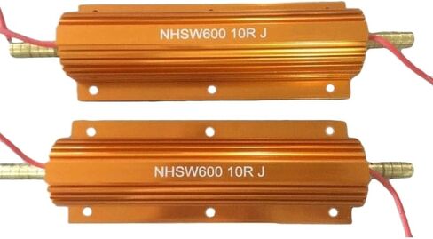 Water cooled resistor,300w 400w 600w,resistor for intermediate frequency furnace,No induction,Aluminum housed resistor(100 ohm,600w) in Saudi Arabia