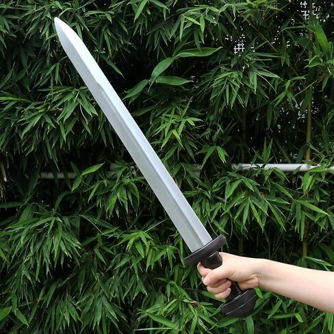 2 قطعة سيف فايكنغ PU من إسفنج القرون الوسطى مقاس 25 بوصة للبالغين، زي سلاح، هدايا أعياد الميلاد in Kuwait