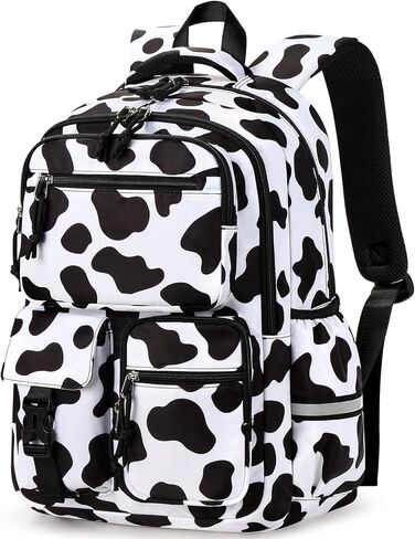 mibasies Backpack for Girls: 17.8IN Kids School Backpack for Elementary Primary - Bookbag with Laptop Compartment - Pink Bow in Kuwait