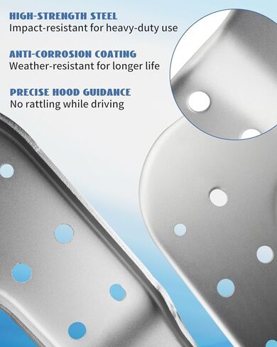 Hood Bracket Fit for Peterbilt 389 131, Left & Right Both Lower Side Hood Guide Bracket Replace MPB75131L MPB75131R L11-6131 L11-6131R L116131 L116131R in Saudi Arabia