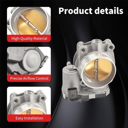 Electric Throttle Body for Buick Enclave 2012-2020 Cadillac ATS 2013-2015 Chevy Camaro 2012-2015 GMC Acadia 2012-2016 [12632172, 12669016, 12670981, 12671015, S20219] in Saudi Arabia