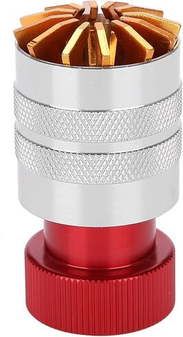 Scalable Watch Crystal Remover, Steel Watch Glasses Remover, Anti Slip Watch Plastic Crystal Lift Glasses Remover for Install and Remove Raised Plastic Front Cover, Red in Saudi Arabia