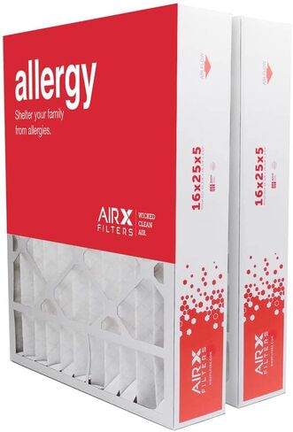 مرشحات AIRX الهواء النظيف الشرير. 19x20x4 MERV 11 HVAC AC فلتر هواء فرن بديل متوافق مع Bryant Carrier FILBBFNC0021 FAIC0021A02 FAIC002IA، عبوة من قطعتين للحساسية، صنع في الولايات المتحدة الأمريكية in Saudi Arabia