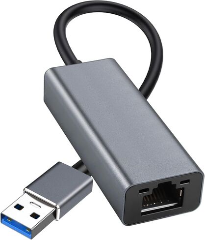 محول USB إلى إيثرنت، محور شبكة محمول 1 جيجابت، 10/100/1000 ميجابت في الثانية، محول إنترنت USB 3.0 إلى RJ45 متوافق مع أجهزة الكمبيوتر المحمول، MacBook، Surface، الكمبيوتر الشخصي الذي يعمل بنظام Windows، XP، Mac/Linux in Kuwait