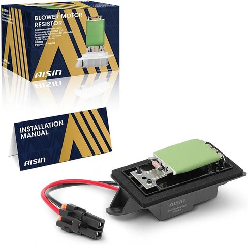 مجموعة مقاومة محرك منفاخ الهواء الخلفي من AISIN BMRGM-00105 - متوافقة مع شيفروليه تاهو 2003-2006، سوبربان 1500 2500 2000-2006، أفالانش 2500 2002-2006، جي إم سي يوكون، كاديلاك إسكاليد ESV 2003-2006 in Kuwait