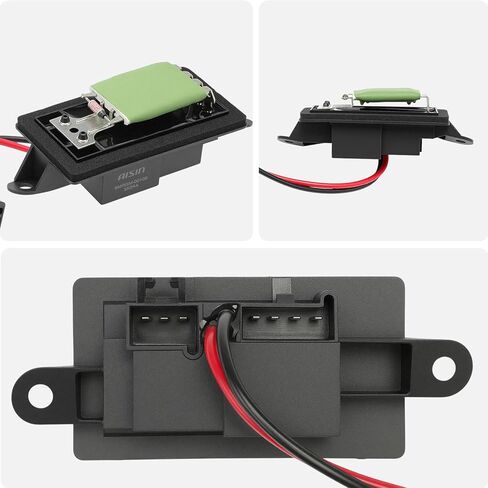 مجموعة مقاومة محرك منفاخ الهواء الخلفي من AISIN BMRGM-00105 - متوافقة مع شيفروليه تاهو 2003-2006، سوبربان 1500 2500 2000-2006، أفالانش 2500 2002-2006، جي إم سي يوكون، كاديلاك إسكاليد ESV 2003-2006 in Kuwait