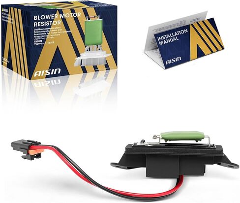 مجموعة مقاومة محرك منفاخ الهواء الخلفي من AISIN BMRGM-00105 - متوافقة مع شيفروليه تاهو 2003-2006، سوبربان 1500 2500 2000-2006، أفالانش 2500 2002-2006، جي إم سي يوكون، كاديلاك إسكاليد ESV 2003-2006 in Kuwait
