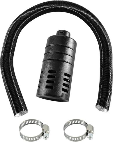 25mm Diesel Heater Intake Pipe Hose with Filter and Clamp Connector Fit for Eberspacher Airtronic D2 D4 D1LC D1LC Compact, Fit for Chinese Diesel Heater 2KW 5KW in Saudi Arabia