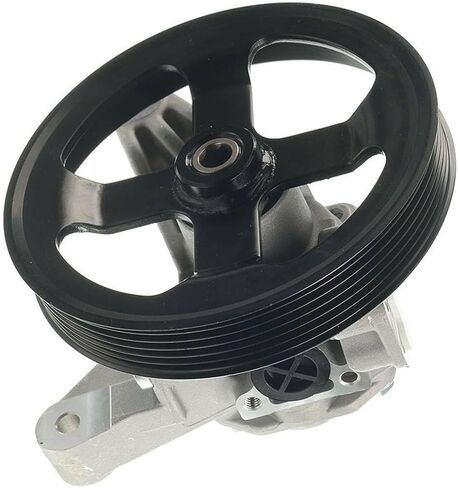 1pc Power Steering Pump Center Side Aluminum without Reservoir with Pulley O-Ring-Hose Port Type Gather tools and safety equipment.-Preparation for Acura RL Base 2005-2008 in Saudi Arabia