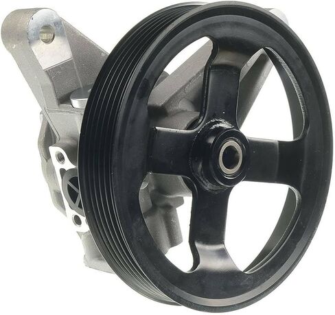 1pc Power Steering Pump Center Side Aluminum without Reservoir with Pulley O-Ring-Hose Port Type Gather tools and safety equipment.-Preparation for Acura RL Base 2005-2008 in Saudi Arabia