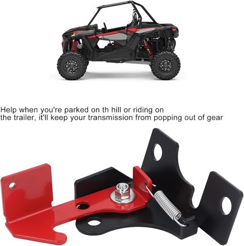 فرامل انتظار الربيع CDQL - مجموعة فرامل انتظار معدنية مع زنبرك مطور متوافق مع Polaris RZR XP 1000، Ranger XP 1000، RZR PRO XP عملية فرامل معدنية ذات قدم واحدة in Kuwait