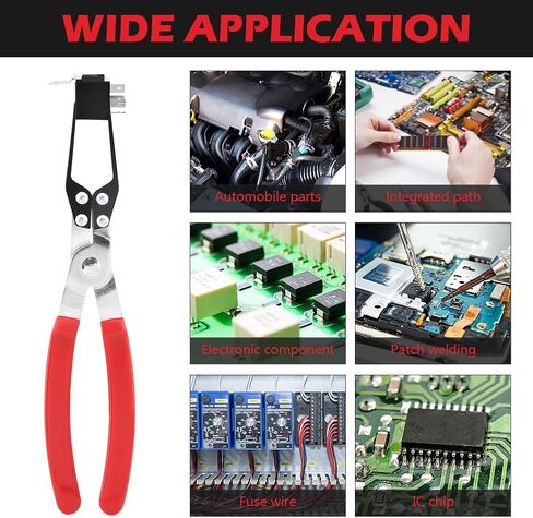كماشة سحب مرحل السيارات وأداة إزالة الصمامات، مستخرج التتابع، مقبض مريح غير قابل للانزلاق، أداة إزالة كهربائية للسيارة، لصيانة السيارة، التطبيقات الصناعية in Kuwait