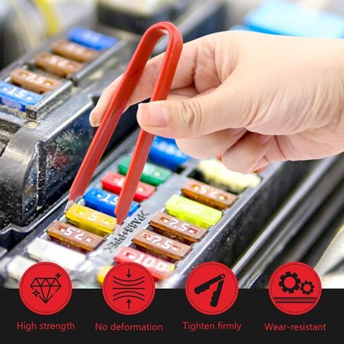 كماشة سحب مرحل السيارات وأداة إزالة الصمامات، مستخرج التتابع، مقبض مريح غير قابل للانزلاق، أداة إزالة كهربائية للسيارة، لصيانة السيارة، التطبيقات الصناعية in Kuwait