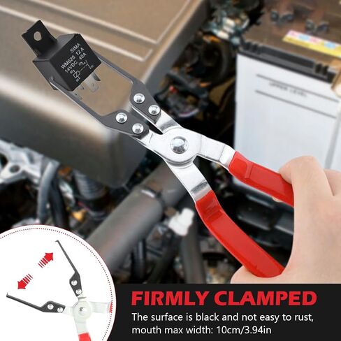 كماشة سحب مرحل السيارات وأداة إزالة الصمامات، مستخرج التتابع، مقبض مريح غير قابل للانزلاق، أداة إزالة كهربائية للسيارة، لصيانة السيارة، التطبيقات الصناعية in Kuwait