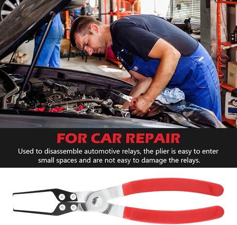 كماشة سحب مرحل السيارات وأداة إزالة الصمامات، مستخرج التتابع، مقبض مريح غير قابل للانزلاق، أداة إزالة كهربائية للسيارة، لصيانة السيارة، التطبيقات الصناعية in Kuwait