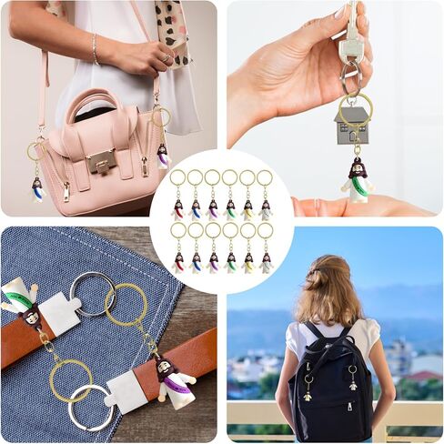 12 قطعة سلسلة مفاتيح يسوع يحبك، سلسلة مفاتيح يسوع، سلاسل مفاتيح يسوع الصغيرة مناسبة للاستخدام اليومي والتذكيرات الإيمانية in Kuwait