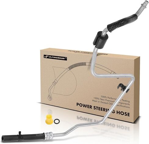A-Premium Power Steering Hose Return Hose Line Assembly Compatible with Lincoln Navigator 2003-2006 V8 5.4L Gear To Cooler in Kuwait