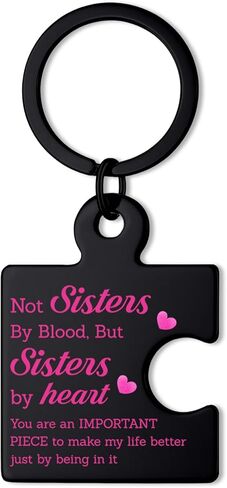 Friendship Gifts for Women Friends, Best Friend Puzzle Keychain Birthday Christmas Gifts for Friends Besties BFF in Kuwait