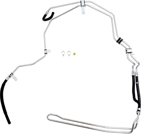 1 Piece Power Steering Return Line Hose Assembly fits Chrysler Cirrus 2.4L 2007 2008 2009 2010 in Saudi Arabia