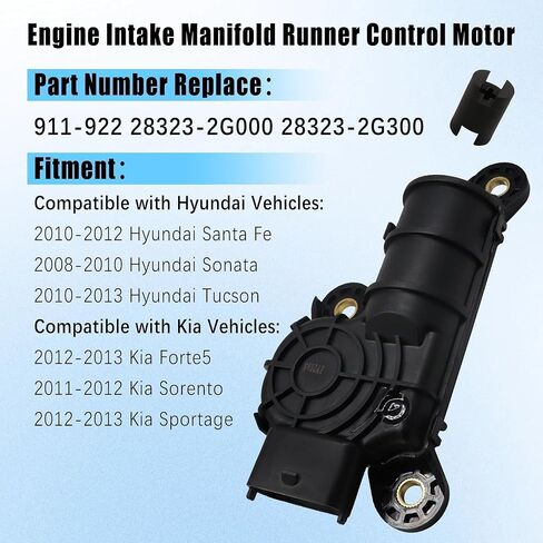 911-922 محرك التحكم في عداء مشعب السحب يناسب Hyundai Santa FE Sonata Tucson لكيا Forte5 سورينتو سبورتاج 2010 2011 2012 2013 يستبدل 28323-2G000 28323-2G300 in Saudi Arabia