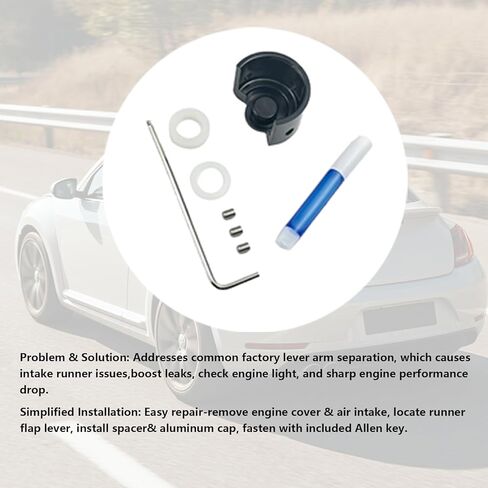 مجموعة إصلاح ذراع رافعة مشعب السحب لسيارة VW Audi 2.0T TSI Gen1 - متوافقة مع Volkswagen Beetle Golf Jetta Passat CC EOS Tiguan & Audi A3 TT A1، يستبدل 021071ECS01 in Kuwait