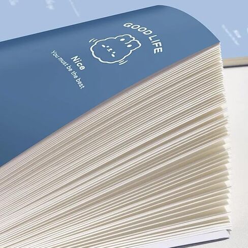 دفاتر ملاحظات حلزونية، موضوع واحد، 5 عبوات، ورق مسطر للكلية A5، 60 ورقة لكل دفتر ملاحظات، دفاتر ملاحظات مبطنة حلزونية زرقاء متدرجة للمدرسة والعمل والتعلم in Kuwait