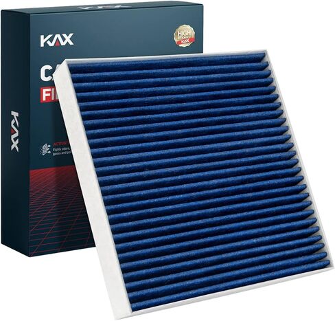 فلتر هواء كابينة KAX، بديل لـ GCF038 (CF12161)، سورينتو 2016 2017 2018 2019 2020، فلتر كابينة ممتاز مع فلتر كربون نشط، عبوة من قطعة واحدة in Saudi Arabia